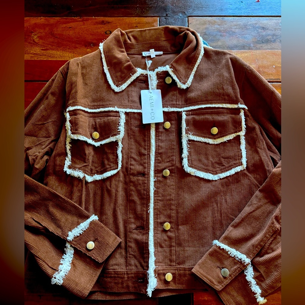 AEMI+CO corduroy jacket